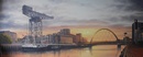 Original Oil Painting - Finnieston Crane Glasgow